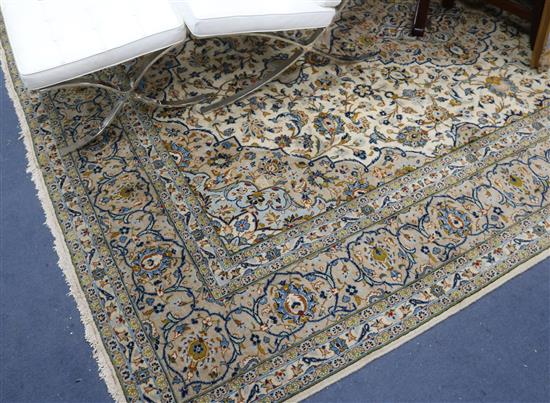 A fine Kashan rug 355 x 240cm